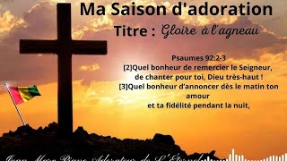 Gloire à lagneau JMP Piano worshipmusic adoration prière guinee224 [upl. by Taveda]