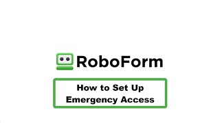 How to Set Up Emergency Access [upl. by Eelak]