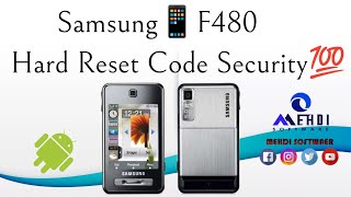 Samsung📱F480 Hard Reset Code Security💯 [upl. by Tamarah513]