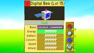 How Powerful Is The NEW Gifted Digital Bee In Roblox Bee Swarm Simulator [upl. by Schaefer]