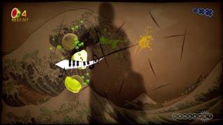 Fruit Ninja Kinect  Piano Blade Gameplay Xbox 360 Kinect [upl. by Malita]