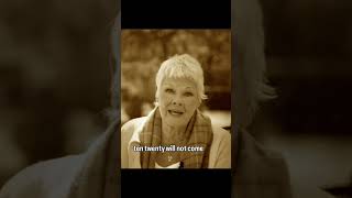 Judi Dench recites ‘Loveliest of trees the cherry now’ by A Esubscribe [upl. by Egamlat]