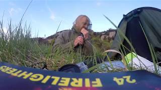 Midges HellWildcamp in the hills of Galloway forest park [upl. by Nairda]