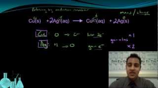 Chemistry 135 Balancing Redox by Oxidation Number [upl. by Alard390]