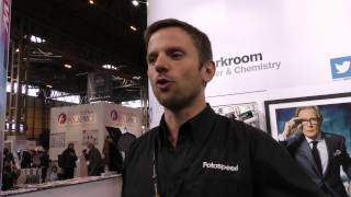 Toby Herlinger Fotospeed interview with Gun Hill Studios on location at The Photography Show [upl. by Bramwell]