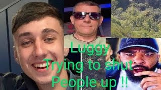 Luggy trying to silence people over the jay slater case  jayslater trending viralvideo fyp [upl. by Keeley]