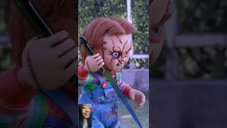 POCHITA CHAINSAW MAN VS CHUCKY shorts trendingcomedy shortvideos [upl. by Acsicnarf362]