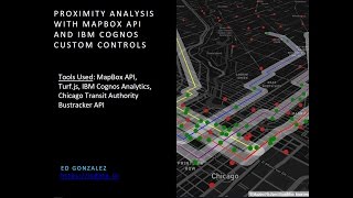 IBM Cognos Analytics Custom Controls and Advanced Mapbox API features with JavaScript [upl. by Islek]