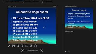 ADM 2024 I settimana lezione I 18092024 [upl. by Del329]