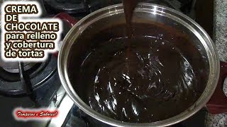 Crema de chocolate con 3 ingredientes [upl. by Ahtaga]