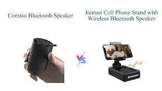 Comiso vs Cell Phone Stand Wireless Bluetooth Speaker 🎵📱 [upl. by Deeann507]