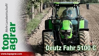 38 DeutzFahr 5100C  top agrar Schleppertest [upl. by Ecinom]