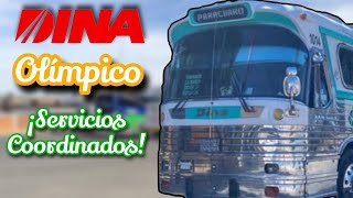 ¡VIAJAMOS al PASADODINA Olímpico bajo los colores de COORDINADOS ✅️ Autobuses Mexicanos [upl. by Elson165]