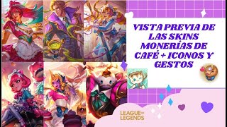 ☕💕 Vista previa de las skins Monerías de Café Iconos y Gestos ☕💕 [upl. by Nadya762]