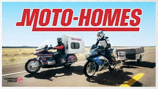 Motorcycle Motorhomes Honda Gold Wing vs Suzuki GSXR1000  CTXP [upl. by Mays]