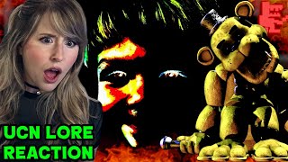 NEW FNAF FAN REACTS TO ULTIMATE CUSTOM NIGHT LORE FIVE NIGHTS AT FREDDYS [upl. by Everson]