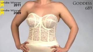 2011 Undie Awards Favorite Full Figure Strapless Bra  Goddess 689 [upl. by Utir]