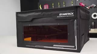 How to use ATOMSTACK FB2 Foldable Enclosure for Laser Engraver Cutter [upl. by Eihcir]