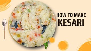 marriage style kesari recipe  kesari bath recipe  கேசரி ரெசிபி [upl. by Ogilvy]