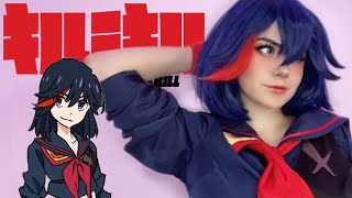 Ryuko Cosplay Makeup [upl. by Gesner]