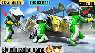 Big win racing gameplay  big win racing crashes  big win racing mod apk unlimited money 🚗🚙😱😱 [upl. by Naras63]