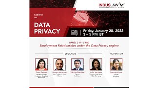 Employment Relationships under the Data Privacy Regime  IndusLaw [upl. by Kcyred110]