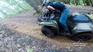 Yamaha Kodiak 700 Hill Climb • Michigan [upl. by Friedrick328]