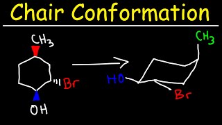 Chair Conformation and Ring Flips [upl. by Leyes]