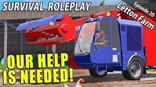 STEVEN BELL NEEDS OUR HELP  Survival Roleplay  Farming Simulator 17  Letton Farm  Ep 20 [upl. by Llesig]