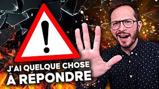 PARDON  JAI QUELQUE CHOSE À RÉPONDRE 🚨 NON vous naurez pas ma liberté de m’exprimer 😉 [upl. by Skylar]