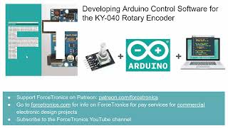 Developing Arduino Control Software for the KY040 Rotary Encoder [upl. by Pat]