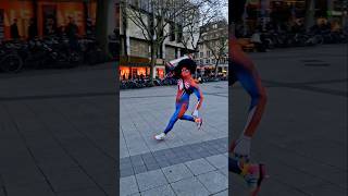 How much is the fish 🐟 Scooter spiderman afro dance street [upl. by Margaretha]