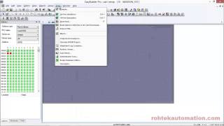 Graphic HMI Macro Calculation Project from Tag Data using a Micrologix 1100  By Rohtek Automation [upl. by Balliol]