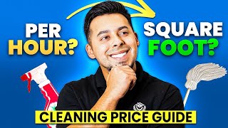 How To Price Residential CLEANING Services Step by Step Guide [upl. by Sielen869]