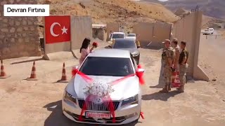 Jandarmalar Bizi Yoldan İndirir  Devran Fırtına  Kurdish Wedding Convoy [upl. by Sharl]