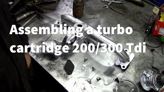 Assembling the 300 Tdi turbo manifold [upl. by Cerelia]