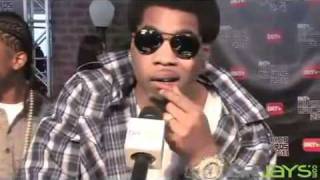 Webbie Cuttin Up 2011 BET Hip Hop Awards [upl. by Eindys824]