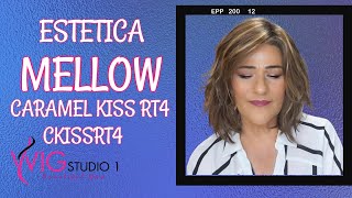 Estetica MELLOW Wig Review  CKISSRT4 Caramel Kiss RT4  MARLENES WIG amp CHAT STUDIO [upl. by Neely]