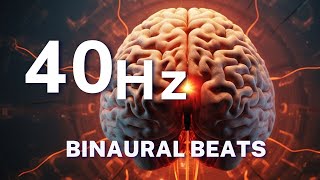 40hz Binaural Beats Perfect for Studying and Concentration Increase Brain Power Improve Memory [upl. by Luckin357]