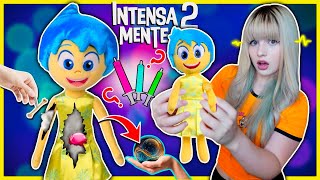 🟡 ABRÍ la MUÑECA de ALEGRÍA de Intensamente 2 😱💀 Encontré algo HORRIBLE en su cabeza [upl. by Coopersmith]