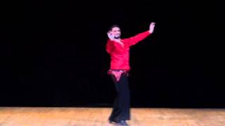 Azad Kaan arabic flamenco GalaShow of Festival quotSpring of Orientalquot in Astrakhan [upl. by Yesnyl]