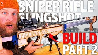 I Built a Tactical Slingshot Rifle  DIY Slingrifle Part 2 [upl. by Aveneg]