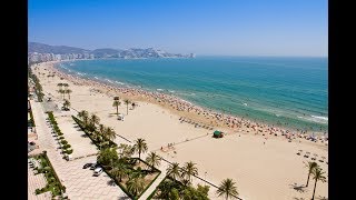 Cullera Beach Playa de San Antonio Cullera Spain [upl. by Nilkcaj]