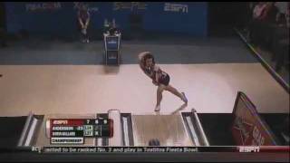 2011 2012 WSOB WBT Womens Final Match Sandra Andersson vs Carolyn DorinBallard part 2 [upl. by Apthorp]