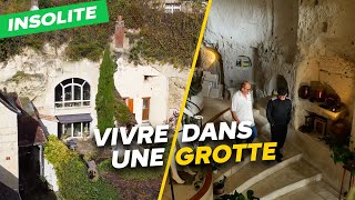 On visite une maison et un village troglodytique Trôo [upl. by Hakceber]