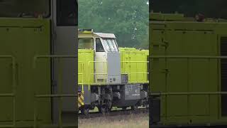 Locon AlphaTrains Vossloh G 1206 sieht Rot  runter von der Strecke train trainspotting railway [upl. by Jasmine]