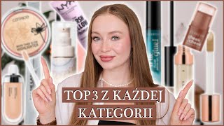 TOP 3 KOSMETYCZNE Z KAŻDEJ KATEGORII  DROGERIA [upl. by Bethanne532]