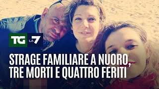 Strage familiare a Nuoro tre morti e quattro feriti [upl. by Adlei317]