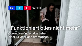 Corona verändert das Leben einer 51Jährigen dramatisch  RTL WEST [upl. by Gitel98]