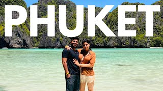 THAILAND VLOG  PHUKET ITINERARY  PART 1  COUPLE TRAVEL VLOG [upl. by Nyrak]